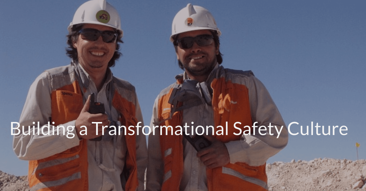 Developing a culture of safety