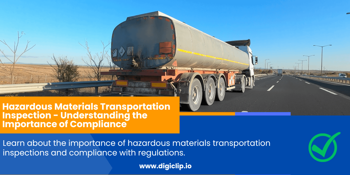 Hazardous Materials Transportation Inspection