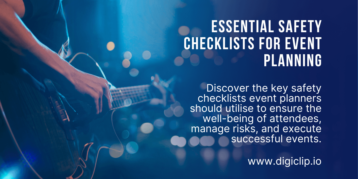 Essential Safety Checklists for Event Planning